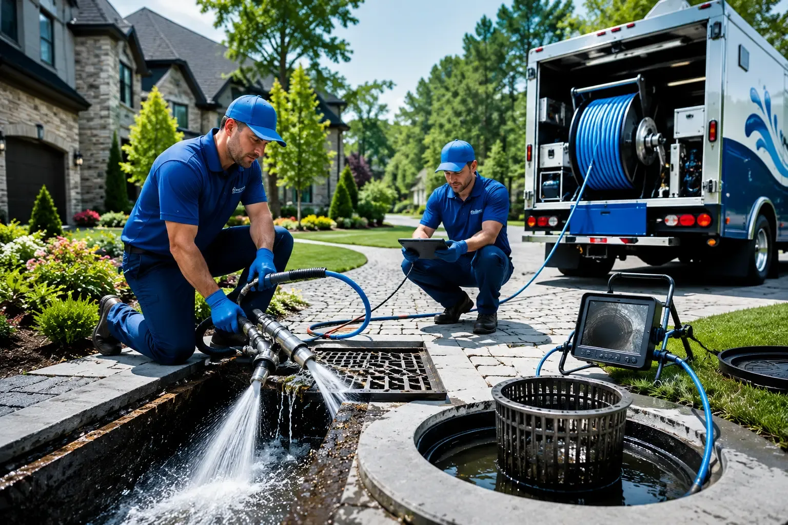 Local outdoor drain cleaning professionals in Knoxville, TN